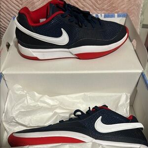 Nike Red and Blue Sneakers